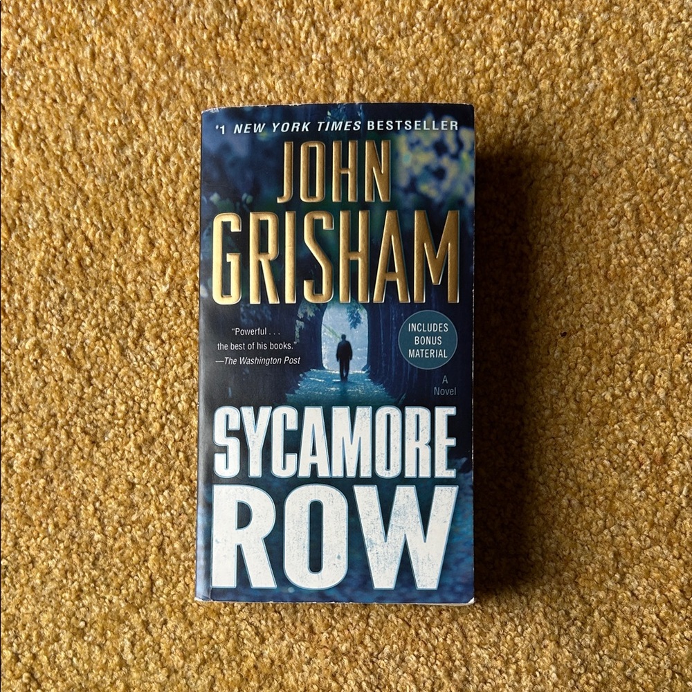 John Grisham 'Sycamore Row' Book
